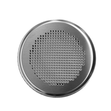 Grille de ventilation design Venezia inox - 990320780 ZEHNDER COMFOSYSTEMS - 990320780 