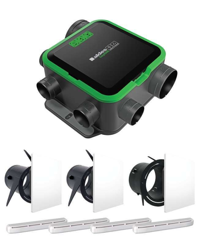 Kit VMC simple flux autoréglable - EasyHOME PUREAIR COMPACT PREMIUM MW - 11033060 ALDES - 11033060 