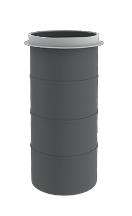 Manchon plastique de traversée de dalle Ø 125, L. 275 mm - 1796 ANJOS - 1796 