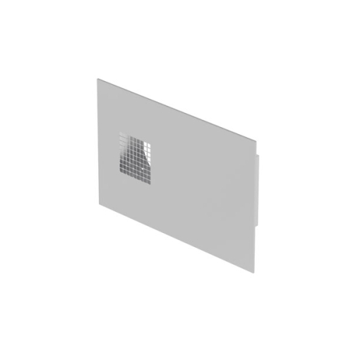 Grille combinée D160 inox prise d'air droite - ComfoEdge Dupla ZEHNDER COMFOSYSTEMS - 990430577 