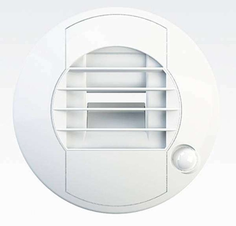 Bouche extraction hygro WC à détection électrique 12 V - BEHW/E DP 5/30 12V (80) - 850419 S&P UNELVENT - 850419 