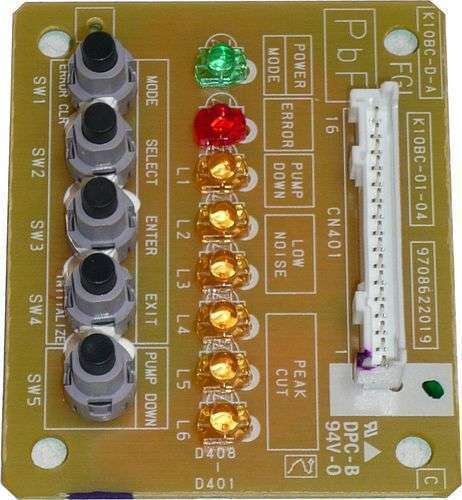 Platine Voyants - PLATINE VOYANTS AOYA54LCTL - 898672 ATLANTIC SAV CLIM. & VENTIL. - 898672 