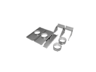 Kit de montage Caisson de répartition silencieux CW320 pour ComfoAir 200 - CW320 - 990323517 ZEHNDER COMFOSYSTEMS - 990323517 