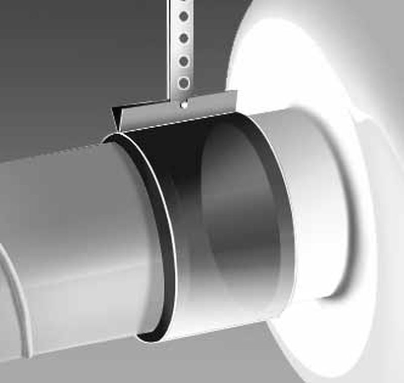 2 Colliers de fixation pour ventilateur RR et RRK ⌀160 - BM 160 - 5077 HELIOS VENTILATEURS - 5077 