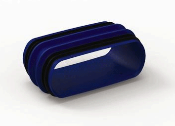 Couplage oblong avec des caoutchoucs - Easyflex - 28129 RENSON - 28129 