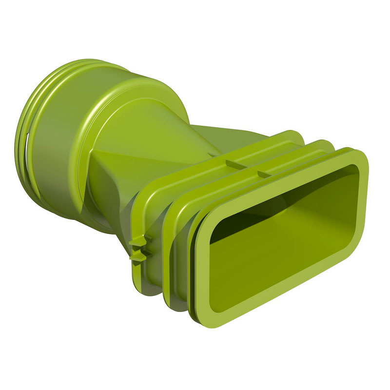 Adaptateur pour conduit oblong 130X60 vers conduit circulaire D90 - Optiflex PRO ALDES - 11095962 