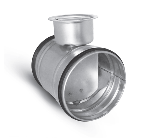 Registre d’équilibrage galva à joints volet partiel 630 mm - DARVPJ630 - REGEGALPJD630 ECONONAME - REGEGALPJD630 