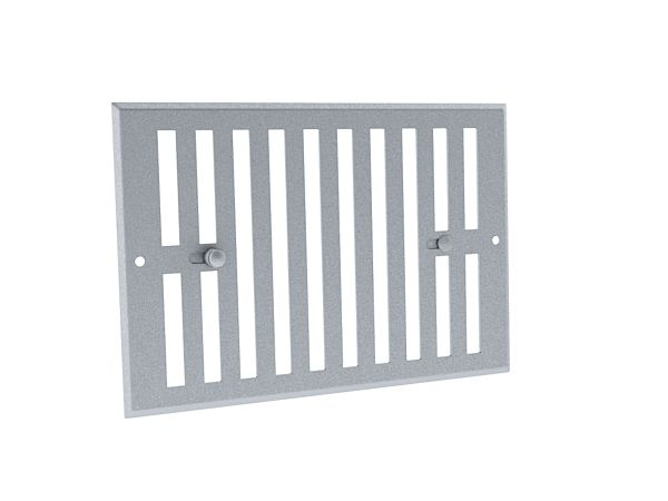Grilles obturables aluminium anodisé - GO AN 190 x 170 - 7114 ANJOS - 7114 