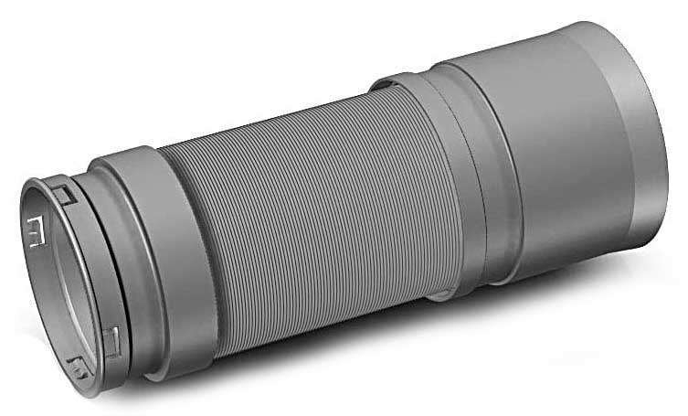 Raccord Souple D90 Optiflex ⌀90 - Optiflex / Flexigaine - 11091988 ALDES - 11091988 