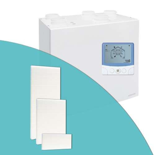 Jeu de 3 Filtres F7 de rechange pour VMC Duolix Max - 412077 ATLANTIC - 412077 