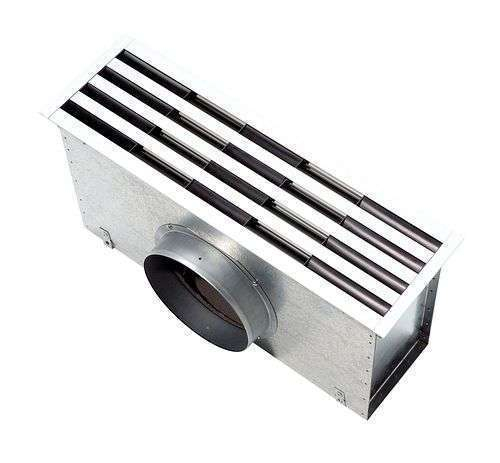 DFA-FP 4F 1350X300B - diffuseur 4 fentes blanc+plenum lg1350X300 blanc - DFA-FP 4F 1350X300B - 529448 ATLANTIC - 529448 