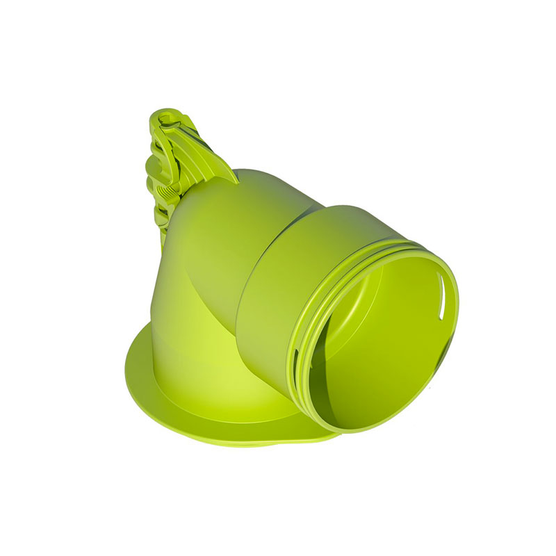 Manchette coudé pour bouche D80 et conduit D90 - Optiflex PRO ALDES - 11095934 