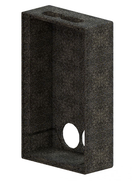 Boîte d'encastrement en PPE - ComfoAir Fit 100 ZEHNDER COMFOSYSTEMS - 990800000 