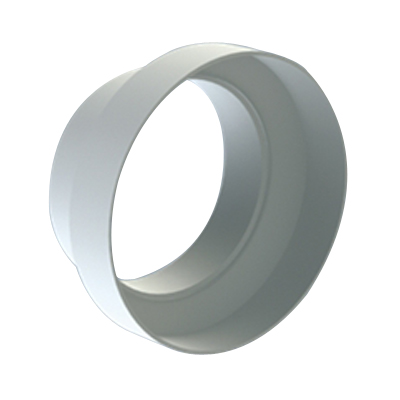 Raccord d'adaptation ⌀125/100 plastique - RA 125/100 N - 460043 ATLANTIC - 460043 