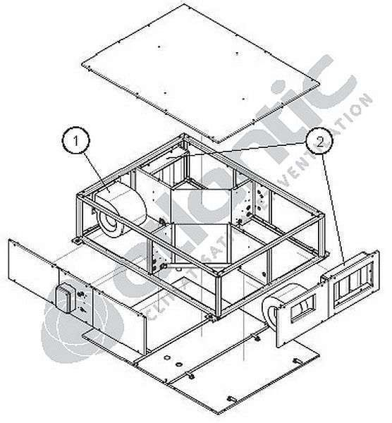 Bec Duo 60 - BEC DUO 60 - 913083 ATLANTIC SAV CLIM. & VENTIL. - 913083 
