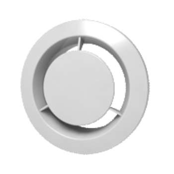 Bouche Extraction Plastique Ronde ⌀125 Fixe - BS⌀125 ECONONAME - BS⌀125 