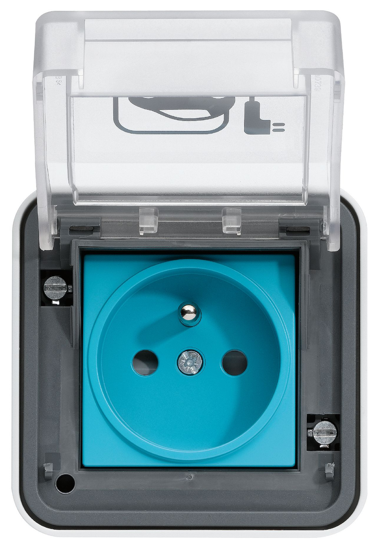 Witty IP55 3KW 2P+T M2+ saillie pour 1 véhicule électrique