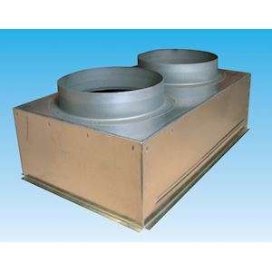 Plénum à sortie arrière - PLENUM 2P A 600X400 - 850135 S&P UNELVENT - 850135 