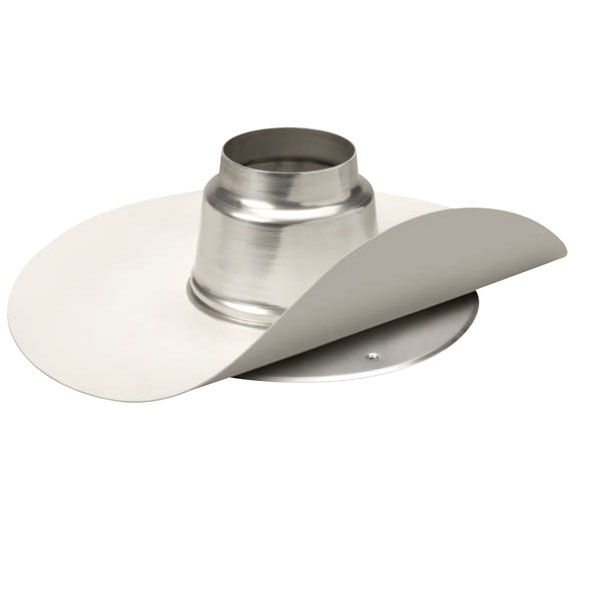 Solin de toiture D131-166mm PVC -  UBBINK - 146333 