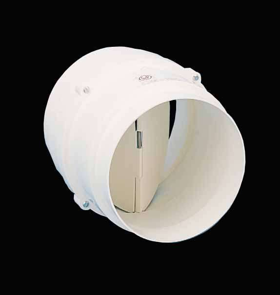 Clapet anti-retour PVC - CM-130 - 860092 S&P UNELVENT - 860092 