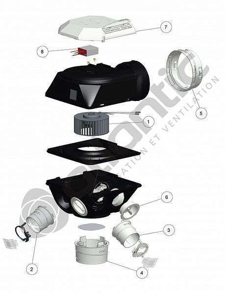 Bouche Diam 125 Autocosy L - BOUCHE DIAM 125 AUTOCOSY L - 913679 ATLANTIC SAV CLIM. & VENTIL. - 913679 