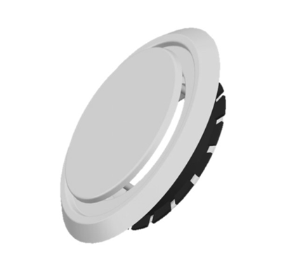 Bouche d'insufflation - ZSX 125 blanche - 705700010 ZEHNDER COMFOSYSTEMS - 705700010 