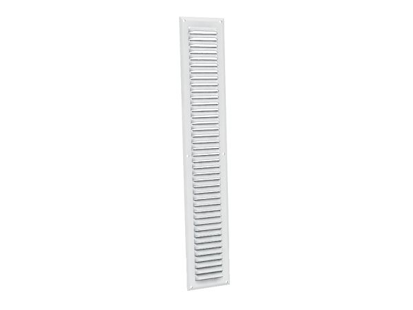 Grilles à auvents en aluminium prélaqué blanc - GA BL 140 x 240 GAM - 6774 ANJOS - 6774 