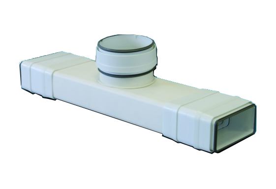 Té à joints - TERV 100 - 831013 S&P UNELVENT - 831013 