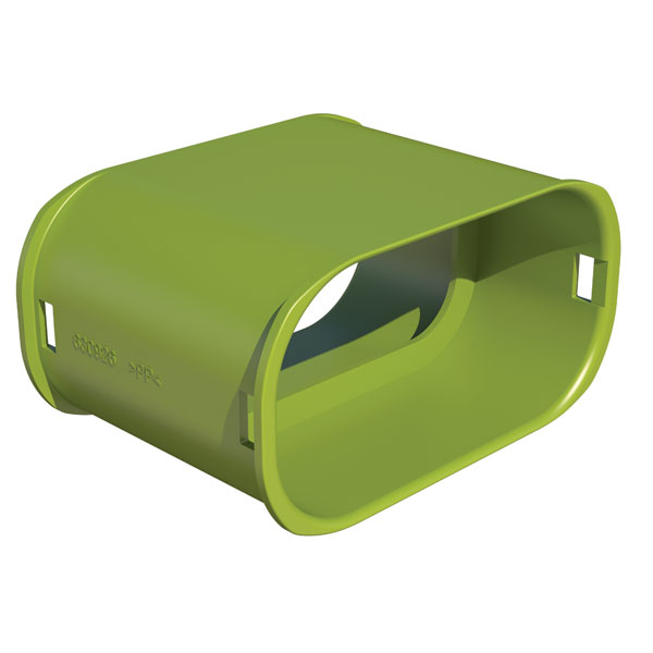 Manchon semi-circulaire D50x100 mm - AE35SC Air Excellent - 188306 UBBINK - 188306 