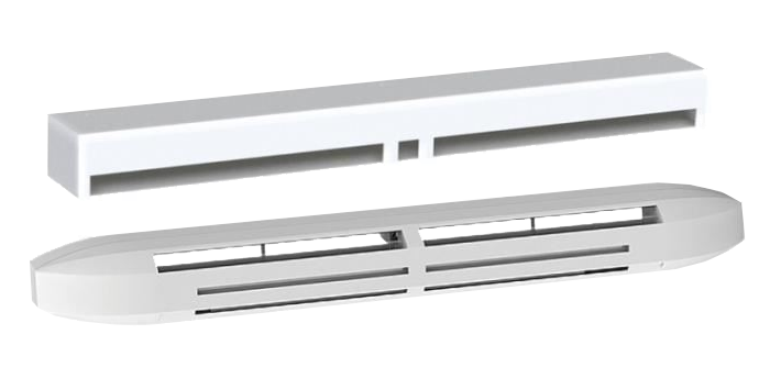 Entrée d’air hygroréglable acoustique - EH 5/45 +RA+ C-42BL - 526503 ATLANTIC - 526503 