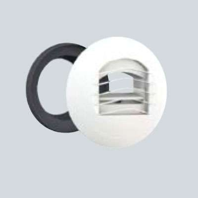 Bouche d’extraction autoréglable - ALIZÉ AUTO simple débit 60 m³/h + manchette Ø 99 mm à joint - 2853 ANJOS - 2853 