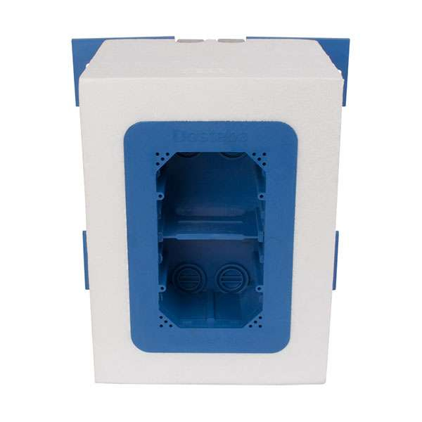 Boîte électrique Epaisseur 80mm - Eldoline®-EPS Taille 2 x 1 (210 x 150mm) - 6006608 DOSTEBA - 6006608 