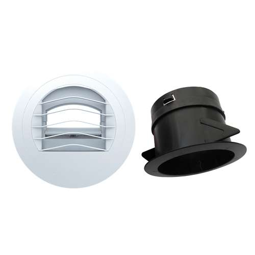 Kit Bouche Hygro SDB - BOUCHE HYGRO 10/40 MANCHETTE Ø80 SANS JOINT - 93193 EOLIANCE - 93193 