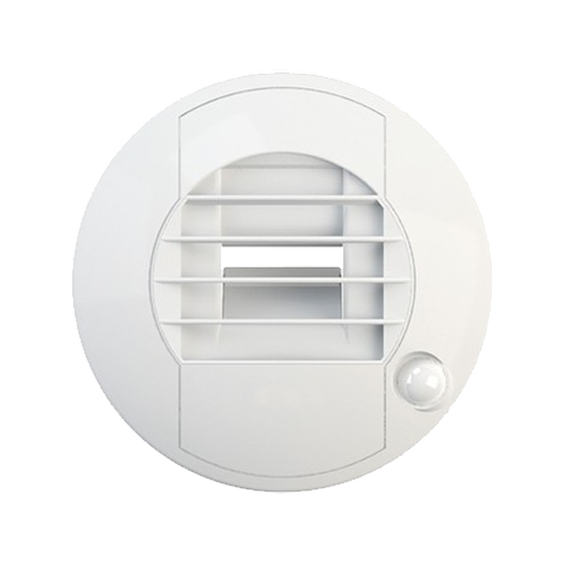 Bouche hygro Ø80 SdB/WC elec. 12V - BEHS/W DP 15-45/40 12V D80 - 858052 S&P UNELVENT - 858052 