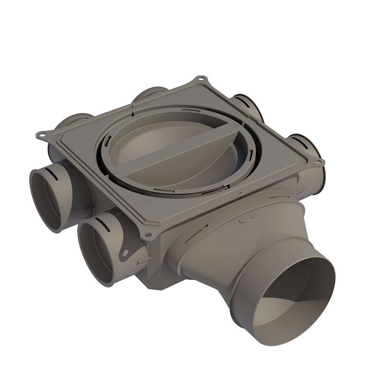 Caisson de distribution 6 piquages D125 - Optiflex PRO ALDES - 11095970 