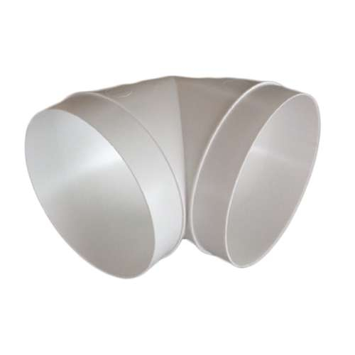 Courbe 90° ronde/ronde ø125mm - Easyflex - 27596 RENSON - 27596 