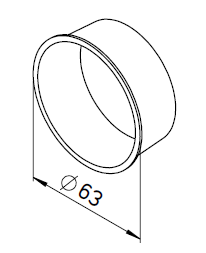 10 Bouchons mâles p/ FRS 75 - FRS-VD 75 - 2915 HELIOS VENTILATEURS - 2915 