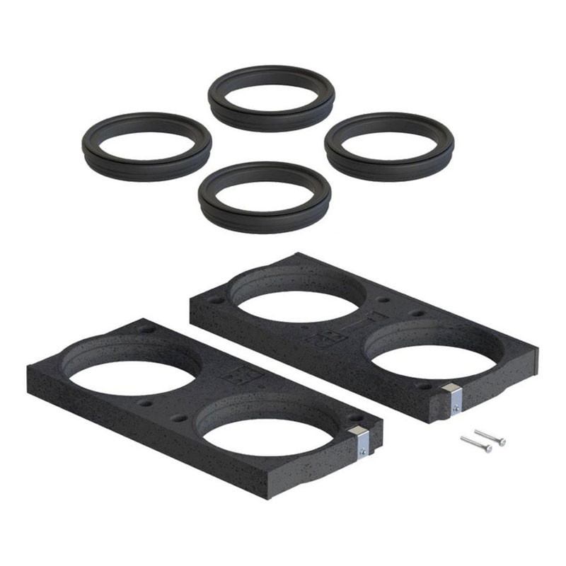 Set de 2 adaptateurs - Set EPP adaptateur ComfoClime ZEHNDER COMFOSYSTEMS - 990328764 