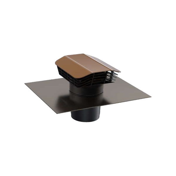 Chapeau de toiture plastique tuile - CTPT2 125 ECONONAME - 111500000 