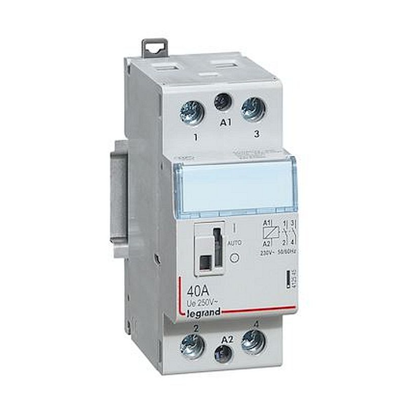Contacteur de puissance CX³ bobine 230V~ - 2P 250V~ - 40A - 2F - 2 modules