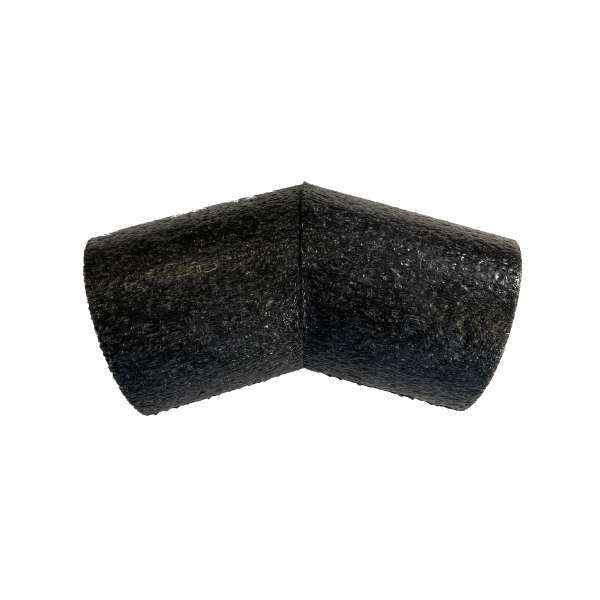 Coude 30° PE spiralé isolant ⌀125 - CDR ISO 125/30 - 810104 S&P UNELVENT - 810104 