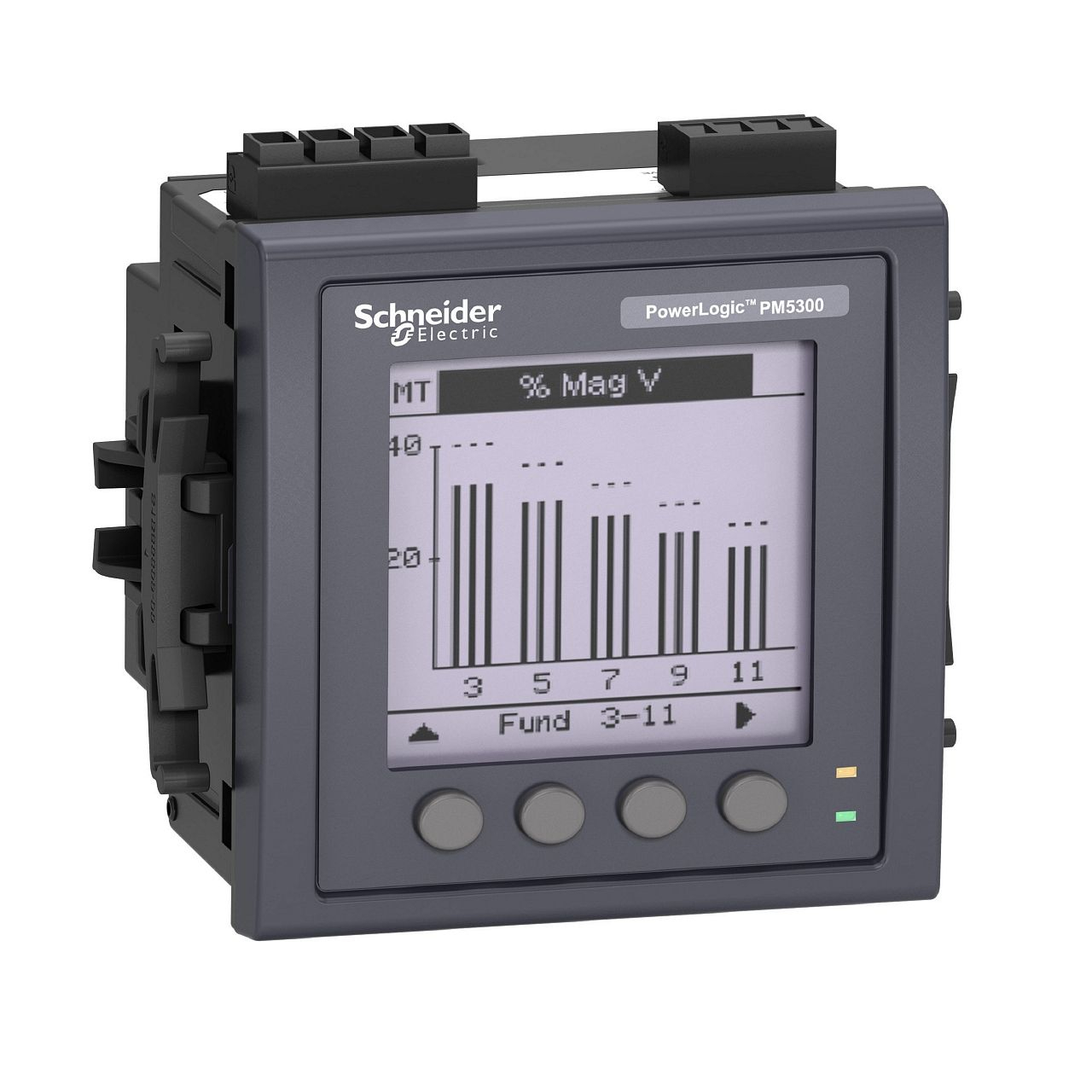 PowerLogic - centrale de mesure - PM5310 - Modbus - mémoire - 2E/2S