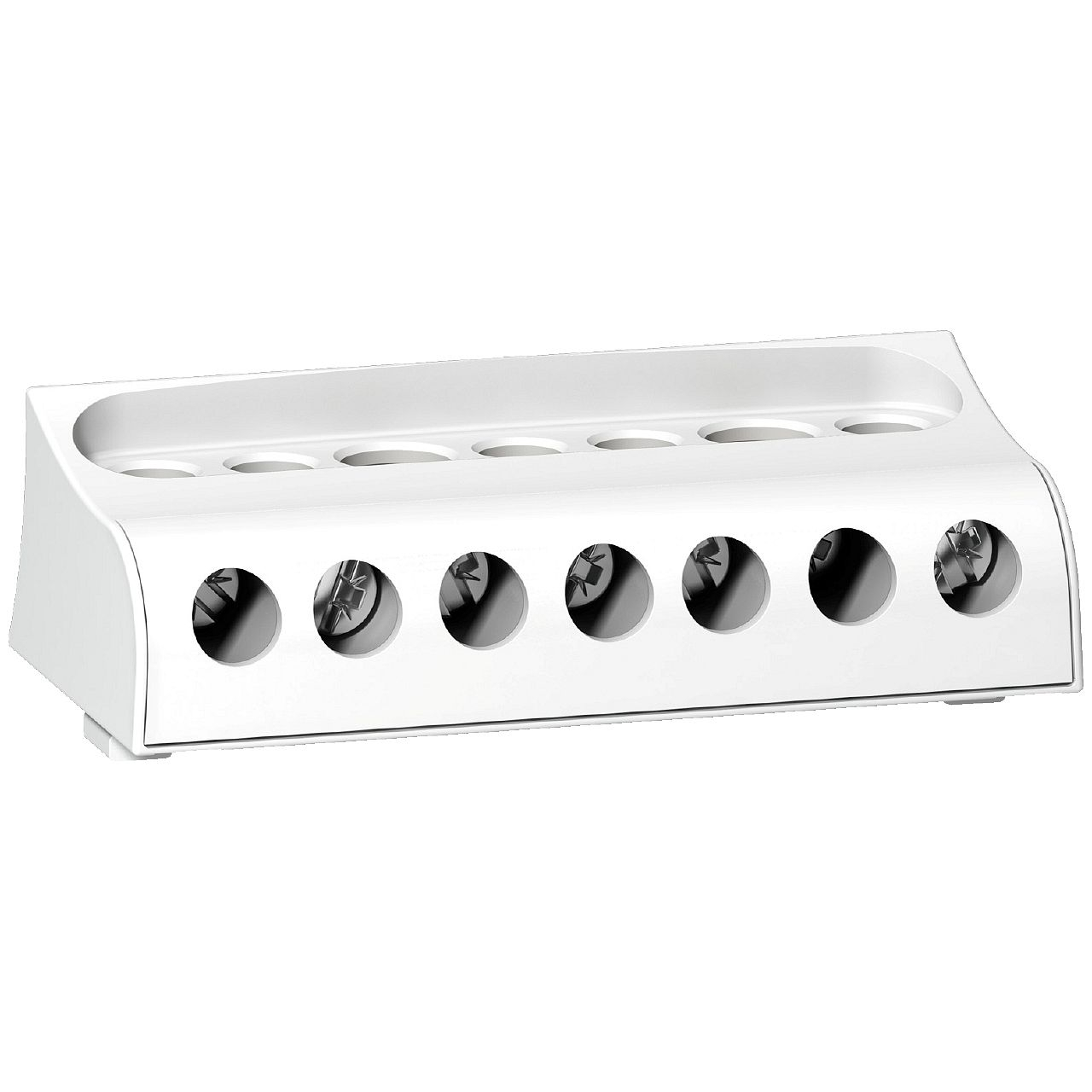 Linergy DS - Barrette de neutre - 100A - 7 trous - pour répartiteur tétra 100A