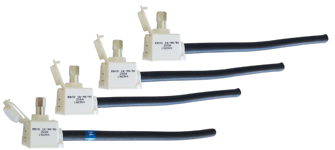 Trousse de 4 EBCD 16-95/50 (3 noirs +1 bleu)