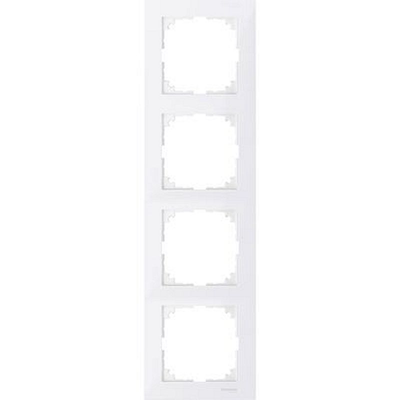 System M - M-pure cadre quadruple bl anc polaire