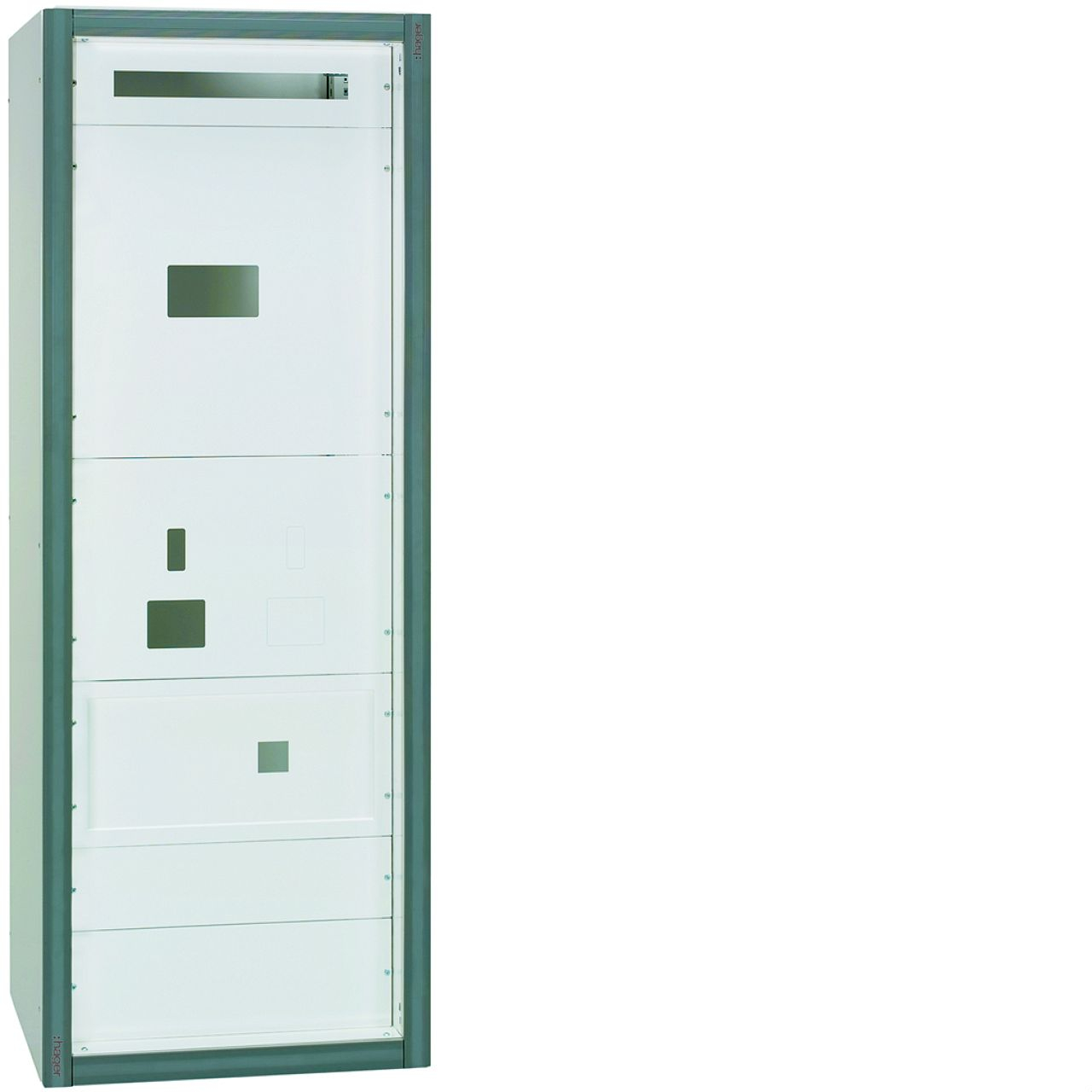 Cadre de finition IP30,quadro plus,1900x700-1000mm,RAL7042