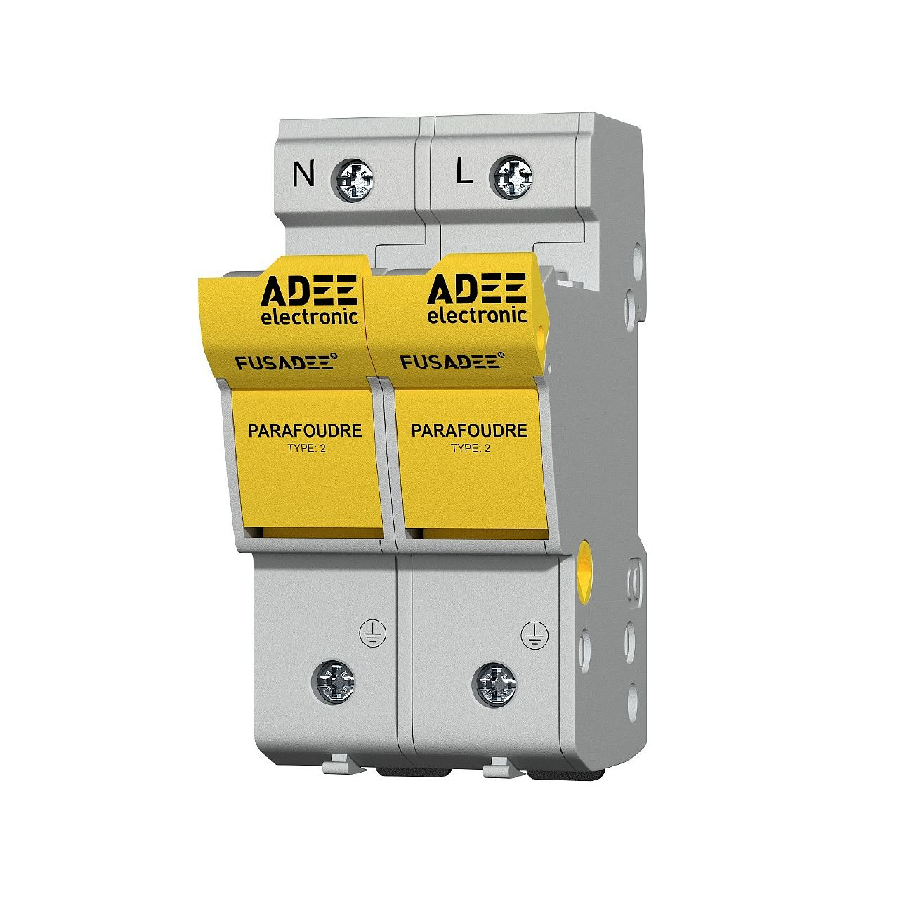 Parafoudre modulaire FUSADEE bipolaire Acess 5kW sans contrôleur Up = 0,8kV