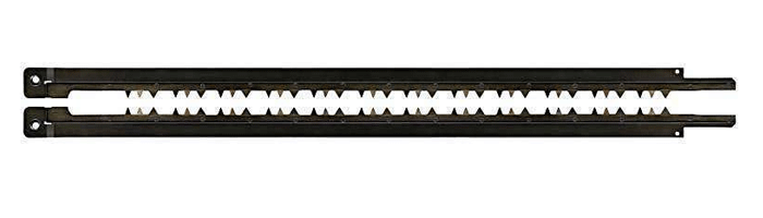 2 Lames dentées DT 2978 pour bois, sans torsion, 430 mm - 5012067 DOSTEBA - 5012067 