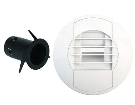 Bouche autoréglable manchette placo D80 - BARP 15 - 854365 S&P UNELVENT - 854365 