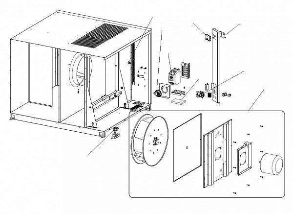 Extraction Et Insufflation Air - s/e mototurbine 4500 - 914195 ATLANTIC SAV CLIM. & VENTIL. - 914195 